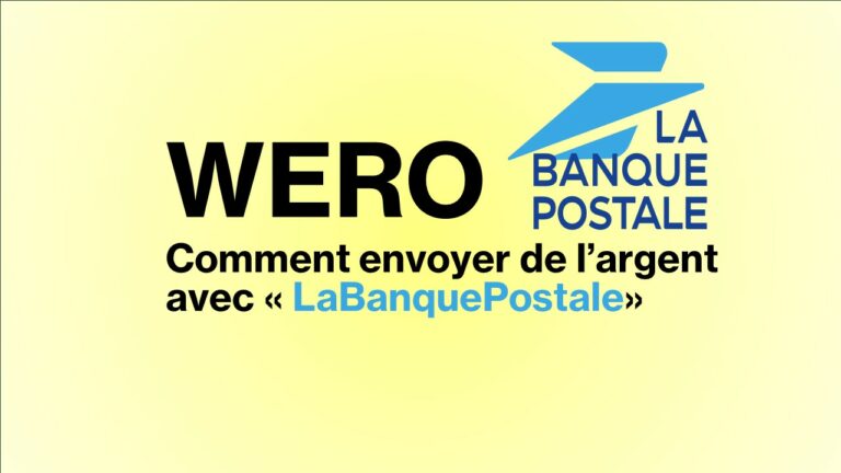 WERO envoyer de l'argent avec labanquepostale